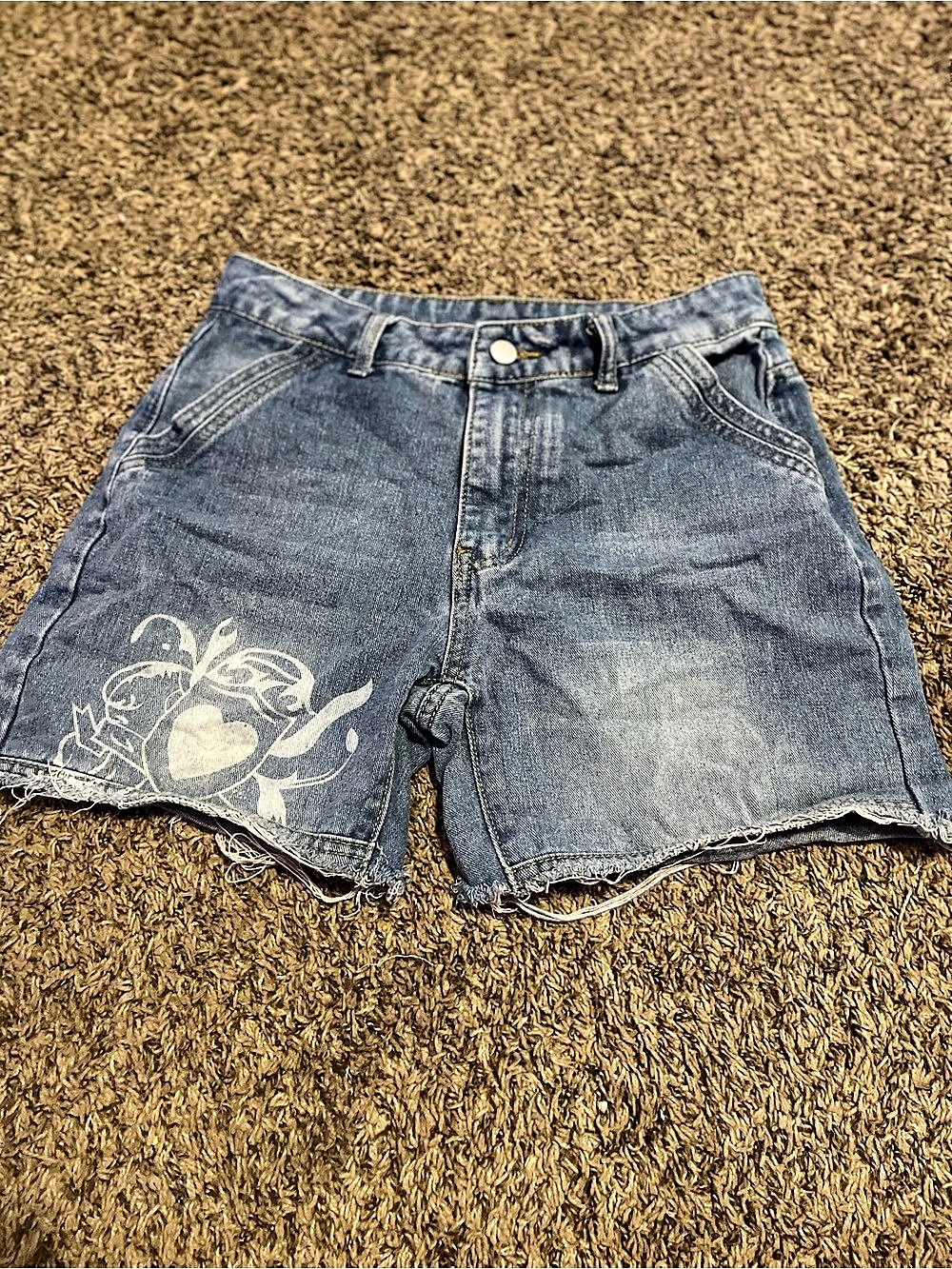 Jean Shorts in Blue Size Small